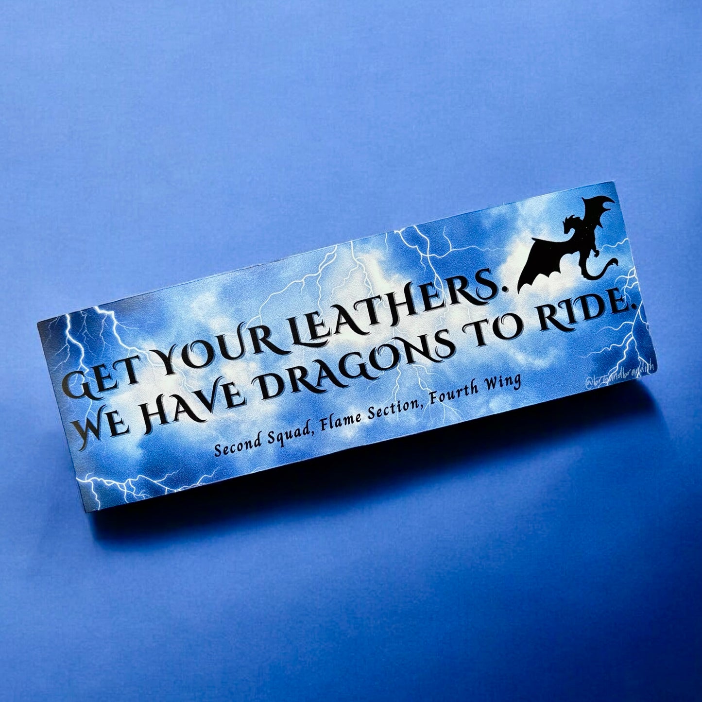 Dragon Rider Bumper Magnet