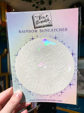 Load image into Gallery viewer, So Many Books So Little Time Rainbow Suncatcher
