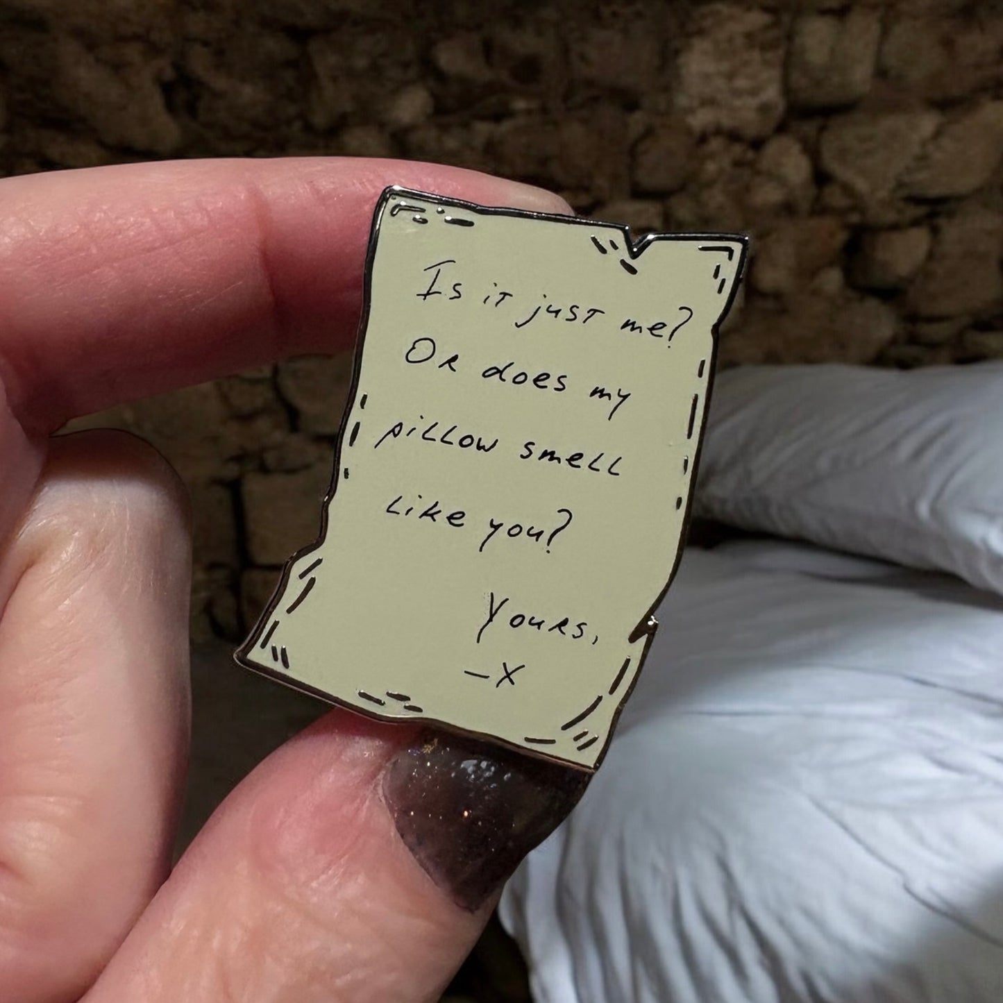 Xaden's Note Enamel Pin