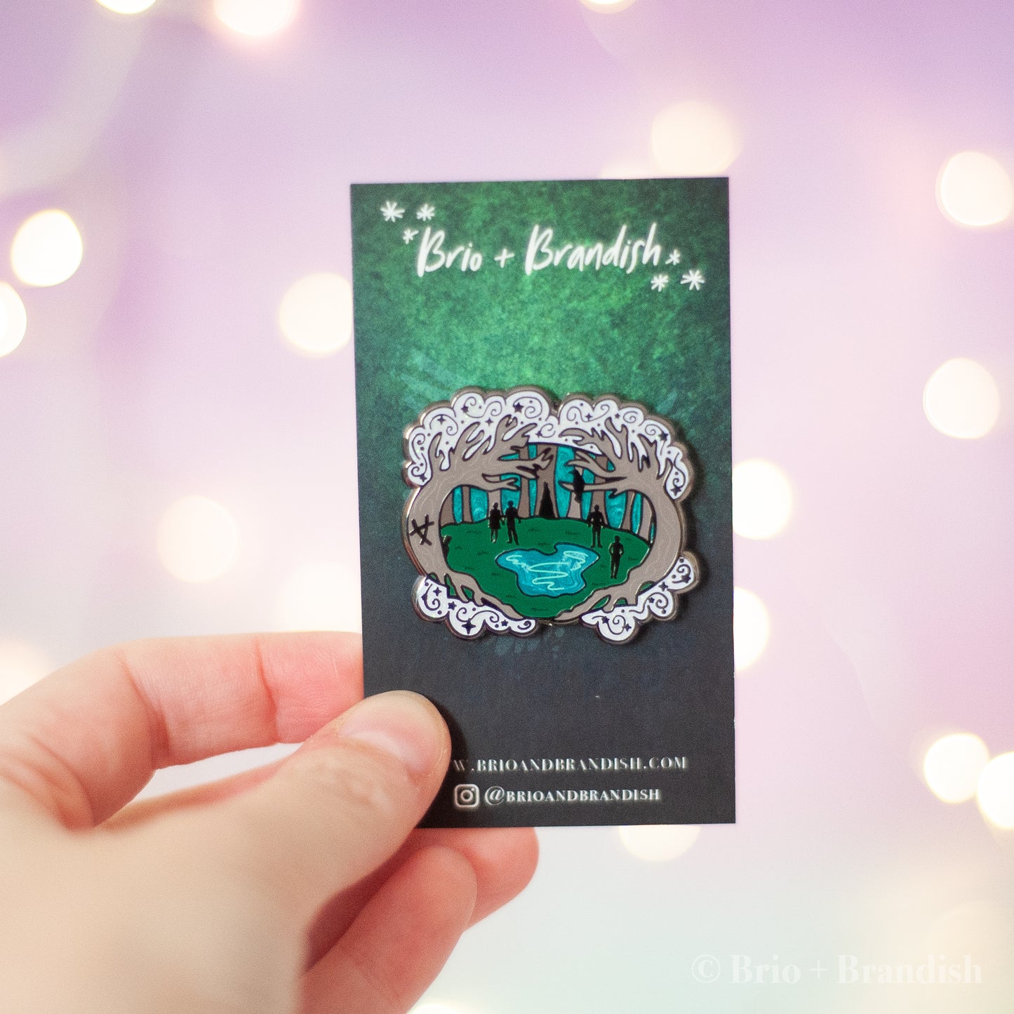 Cabeswater Enamel Pin