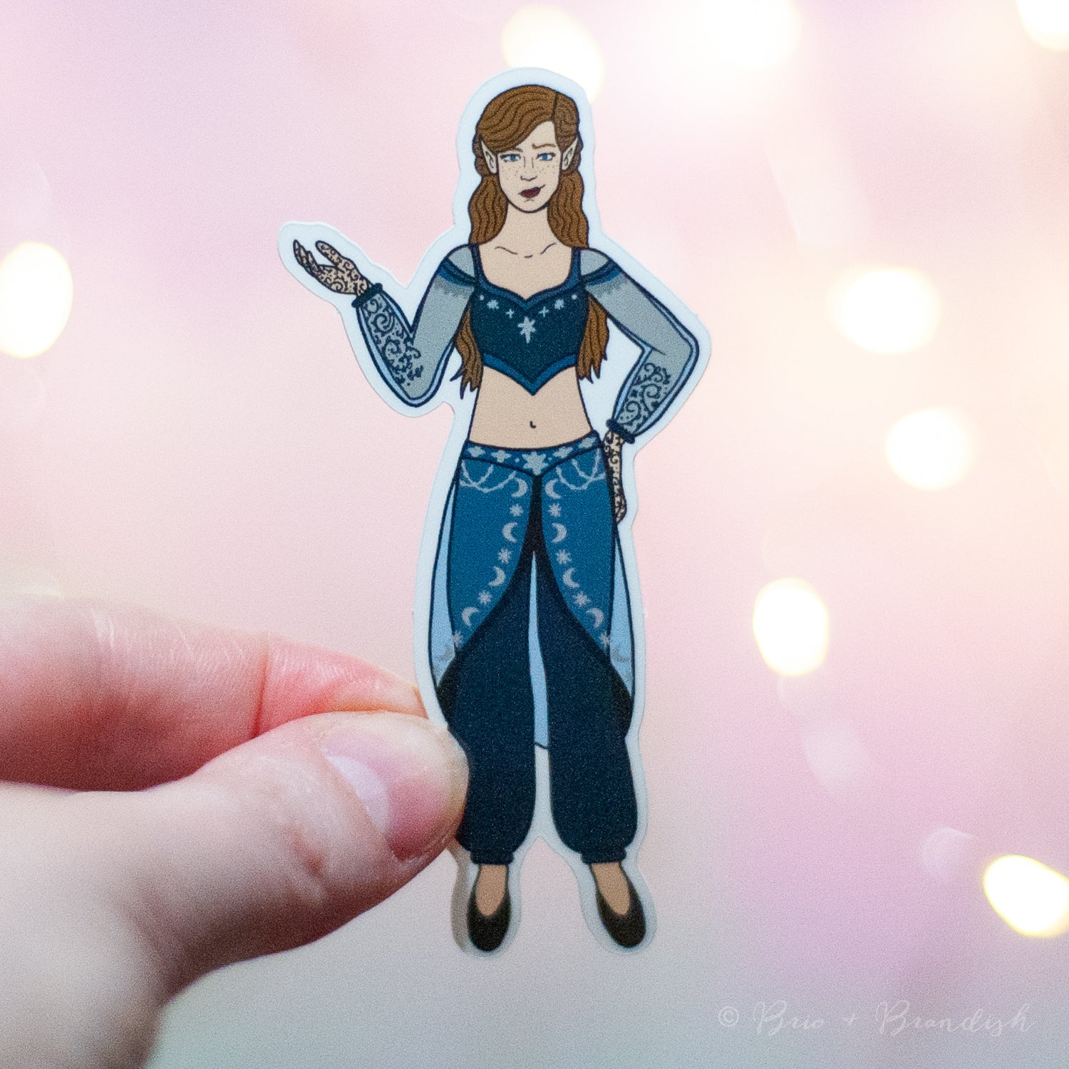 Feyre Night Court Sticker – Brio + Brandish Feyre Night Court Sticker – Brio + Brandish