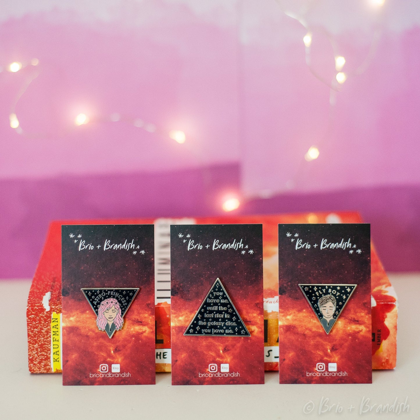 Illuminae Love Trio 3 Pin Set