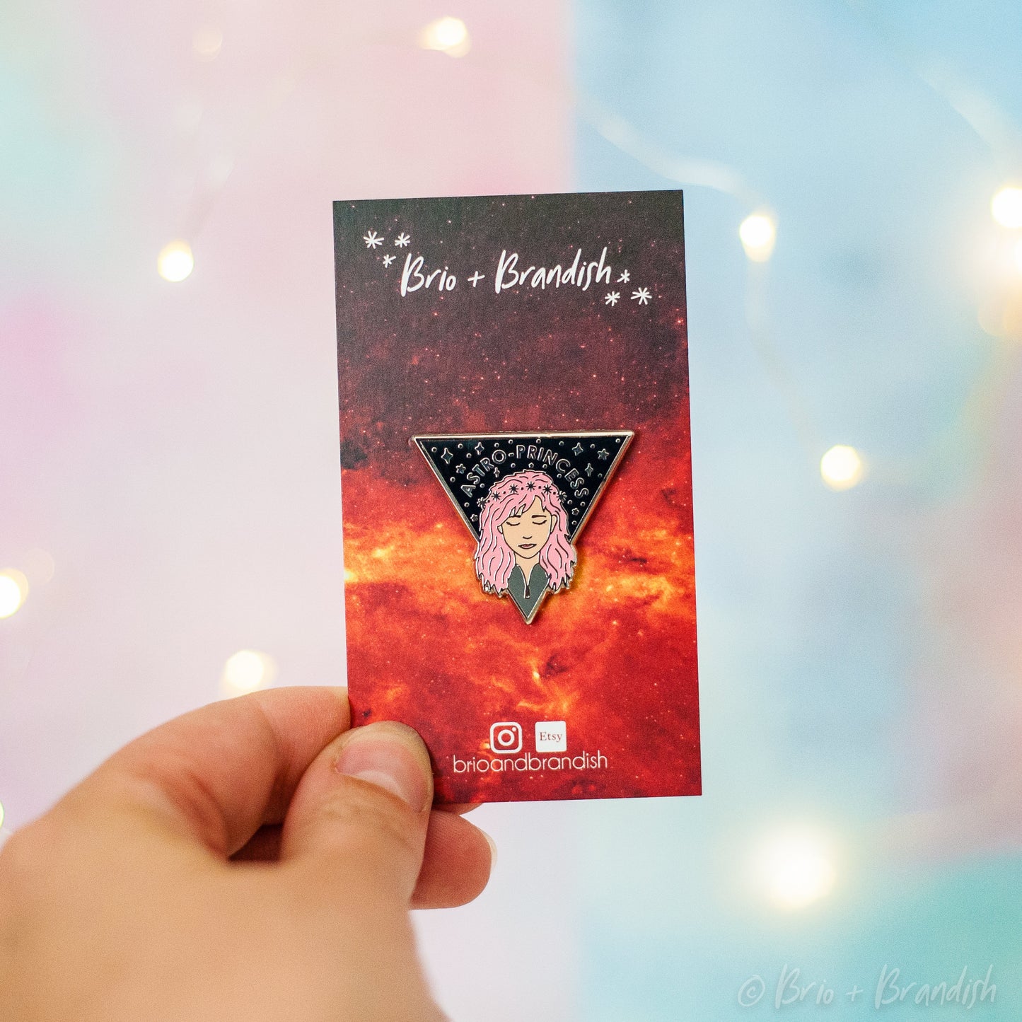 Kady Grant Enamel Pin