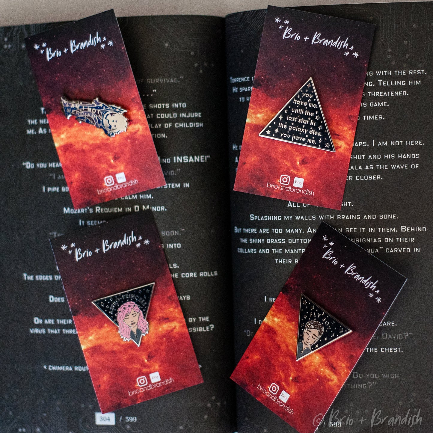 Illuminae 4 Pin Set