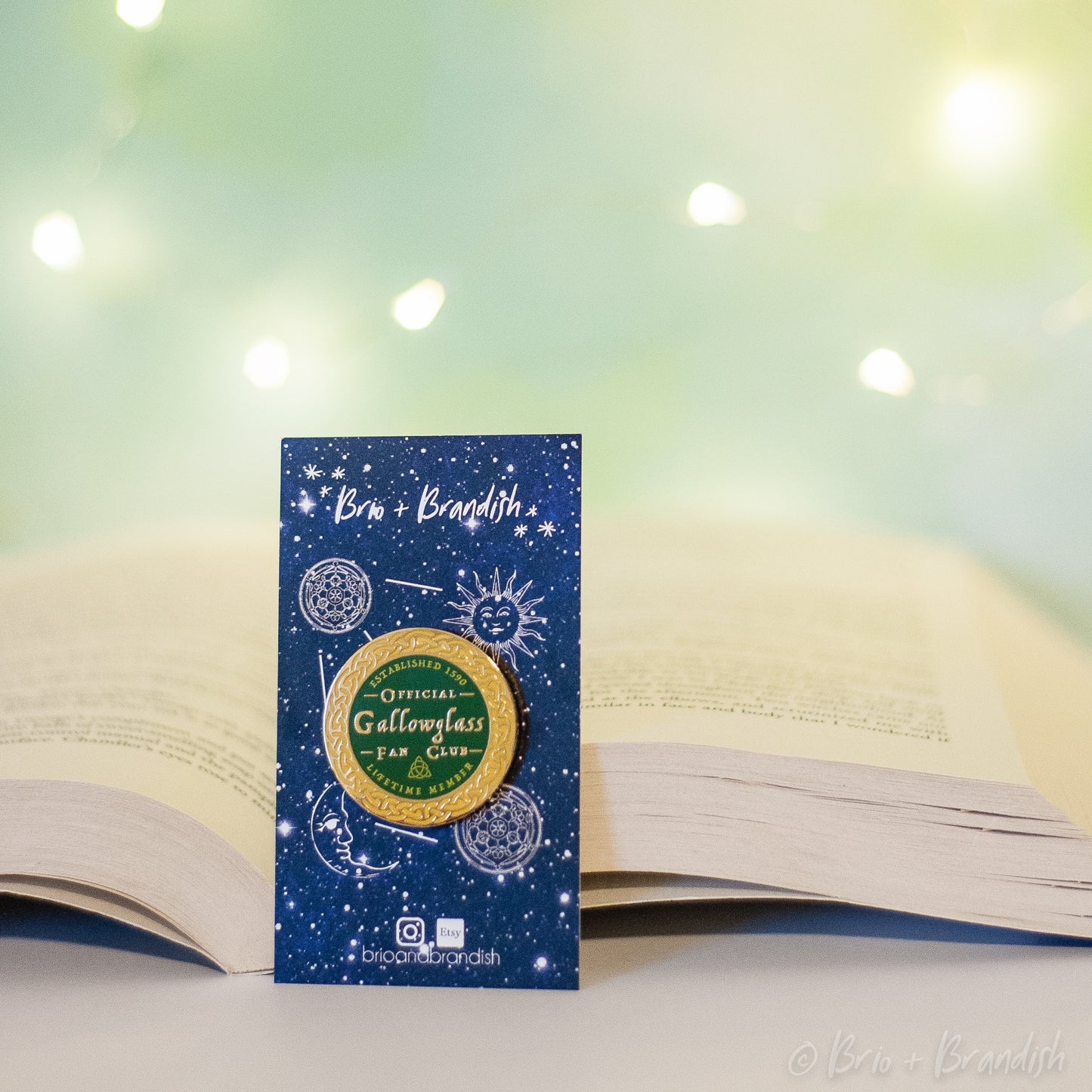 Gallowglass Fan Club Enamel Pin