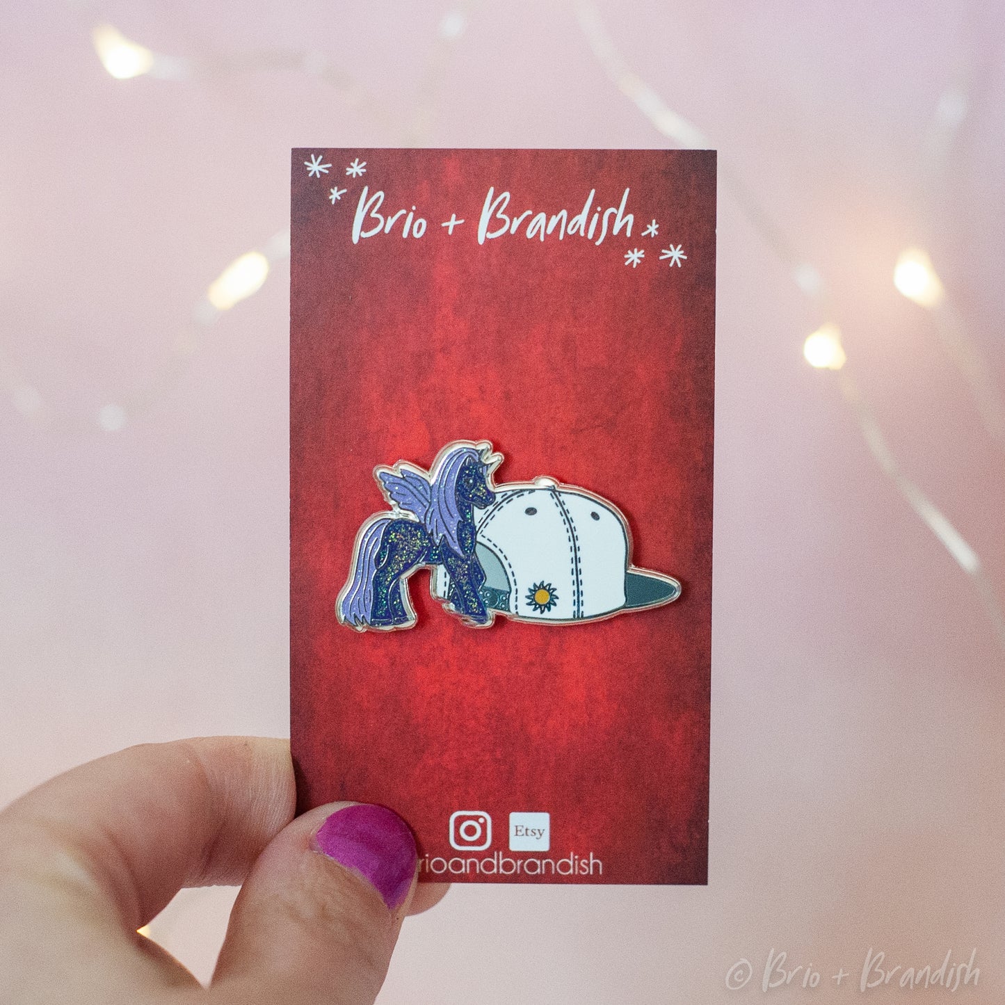 Jelly Jubilee and Sunball Hat Enamel Pin