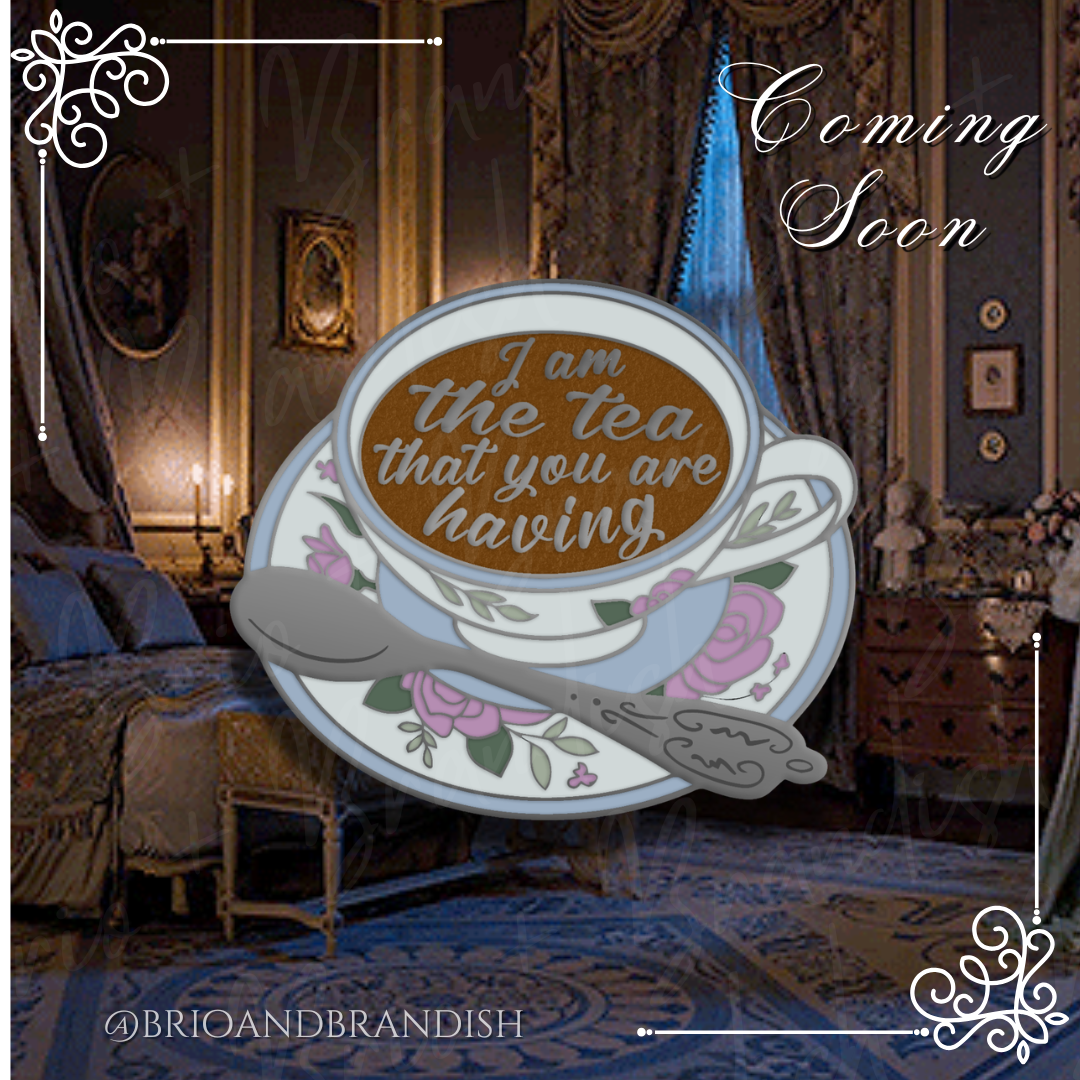 PREORDER: I am the Tea Enamel Pin