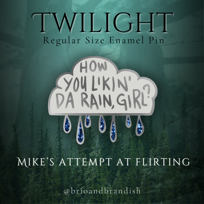 PREORDER: Rainy Girl Enamel Pin