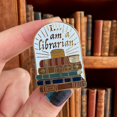 Librarian Enamel Pin