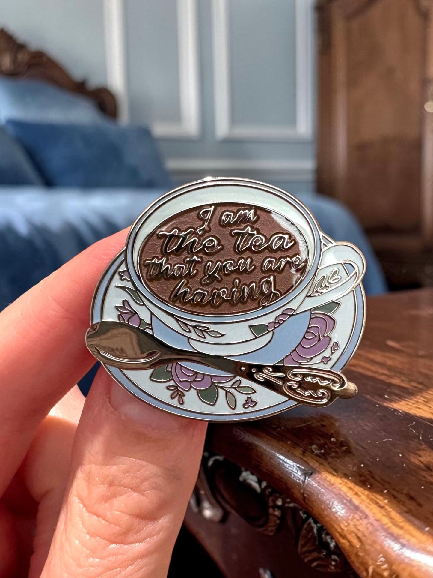 I am the Tea Enamel Pin