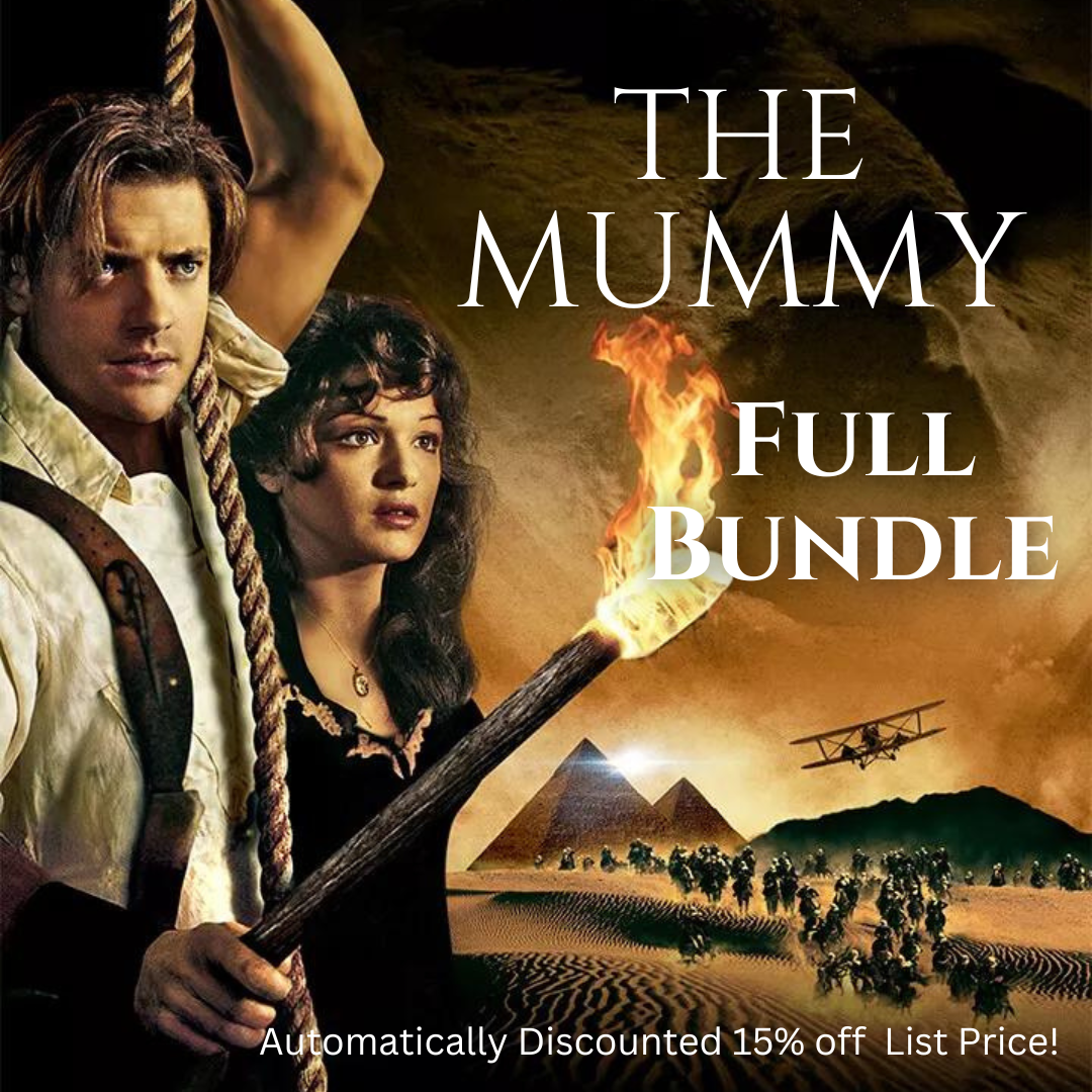 PREORDER: The Mummy - Full Bundle Pin Set