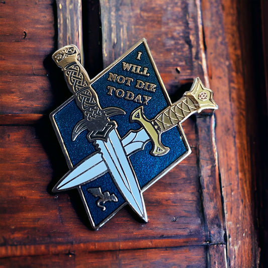 Violet's Daggers Enamel Pin