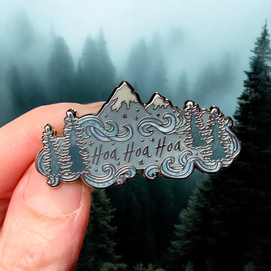 Hoa Hoa Hoa Enamel Pin