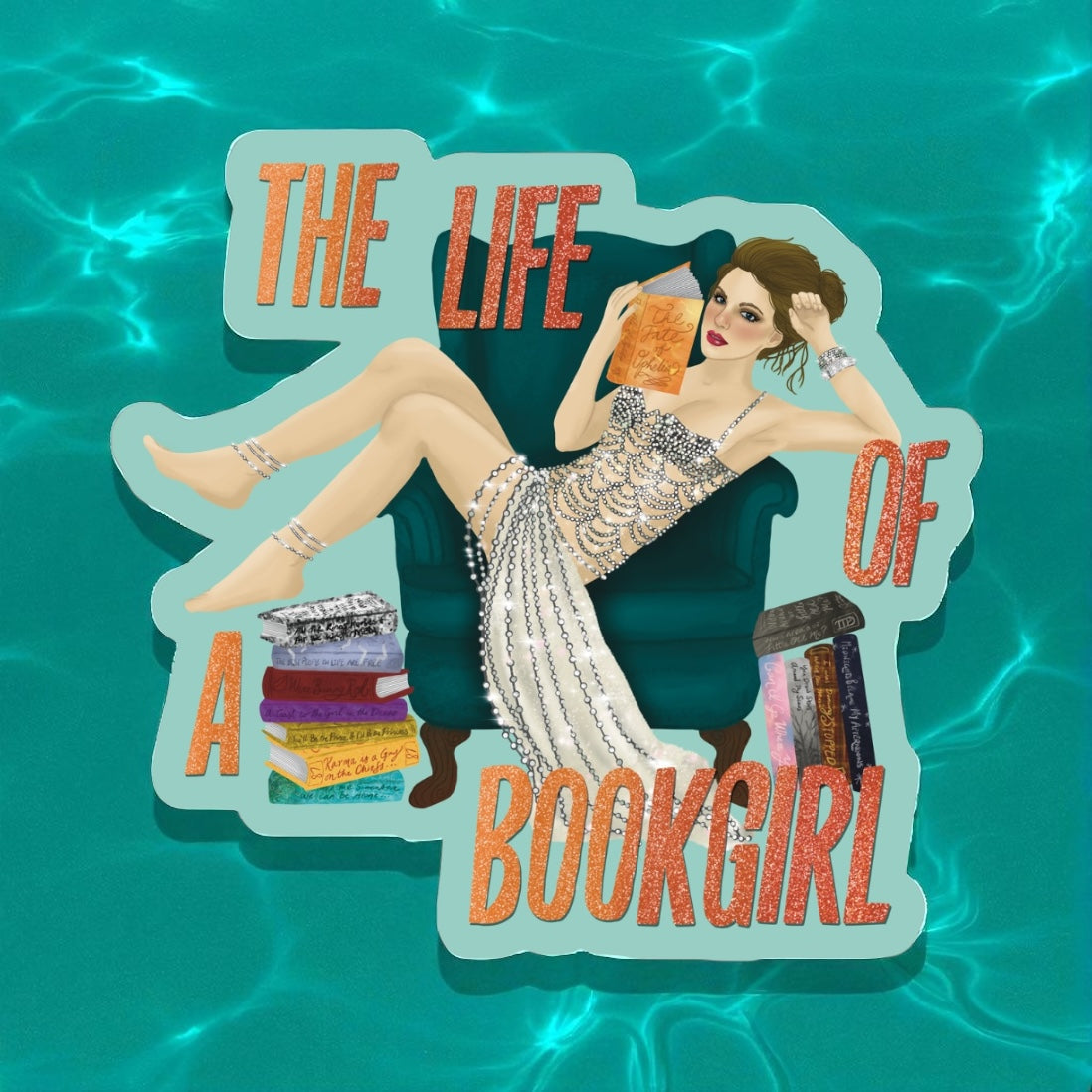 PREORDER: Life of a Bookgirl Vinyl Sticker