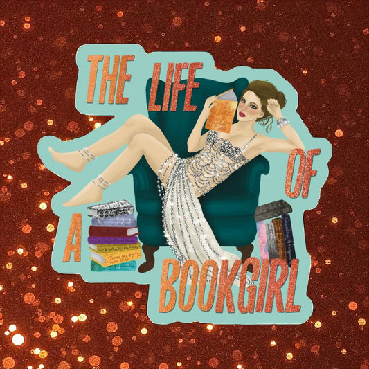 PREORDER: Life of a Bookgirl Vinyl Sticker