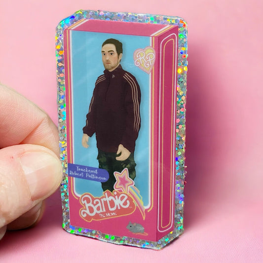 Tracksuit Robert Pattinson Barbie Sticker