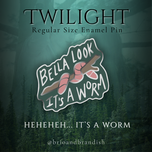 PREORDER: It's a Worm Enamel Pin