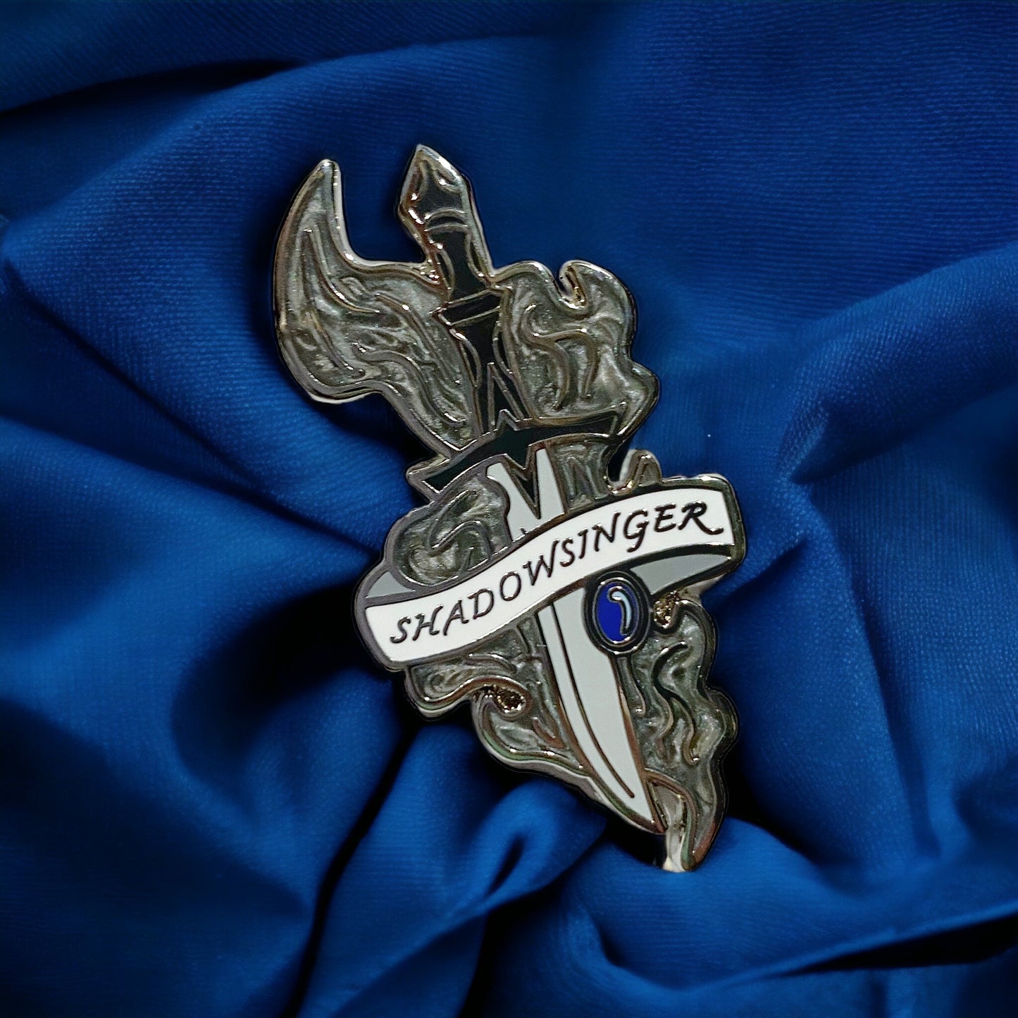 Azriel Shadowsinger Enamel Pin