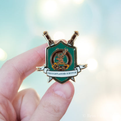 Droughtlander Survivor Enamel Pin