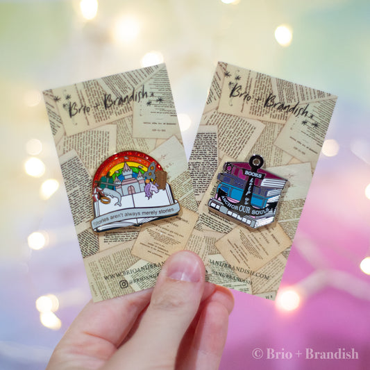 Bookish 2 Pin Set