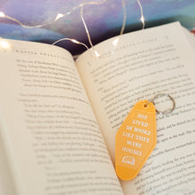 Load image into Gallery viewer, Bookish Girl Motel Keychain
