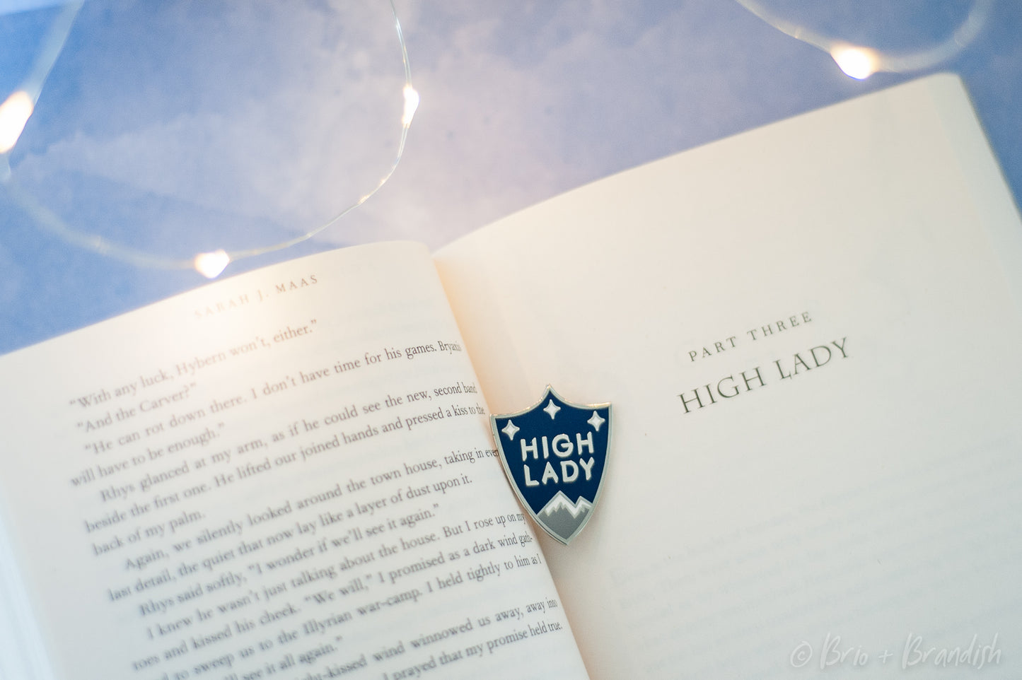 High Lady Enamel Pin