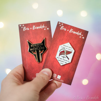 Red Rising Enamel Pin