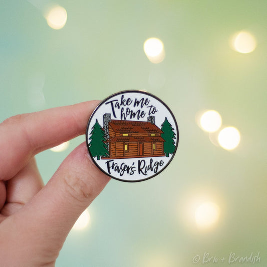 Fraser's Ridge Enamel Pin