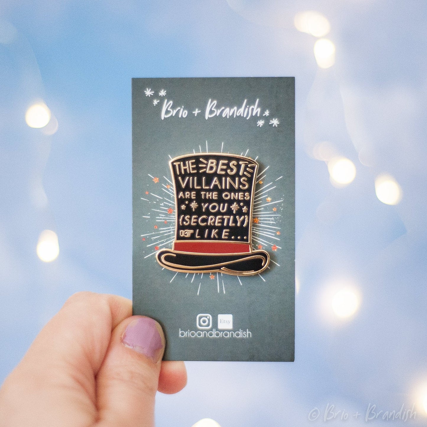 Legend Enamel Pin