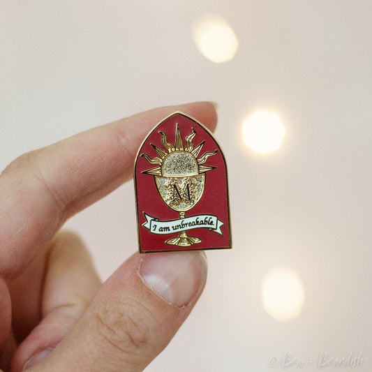 Unbreakable Rhy Maresh Enamel Pin