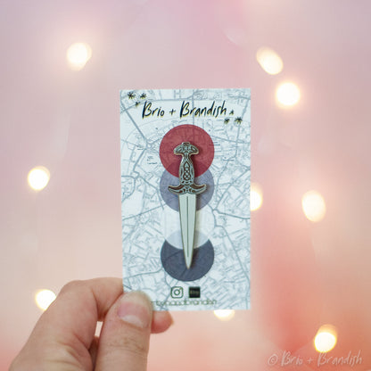 Kell's Dagger Enamel Pin