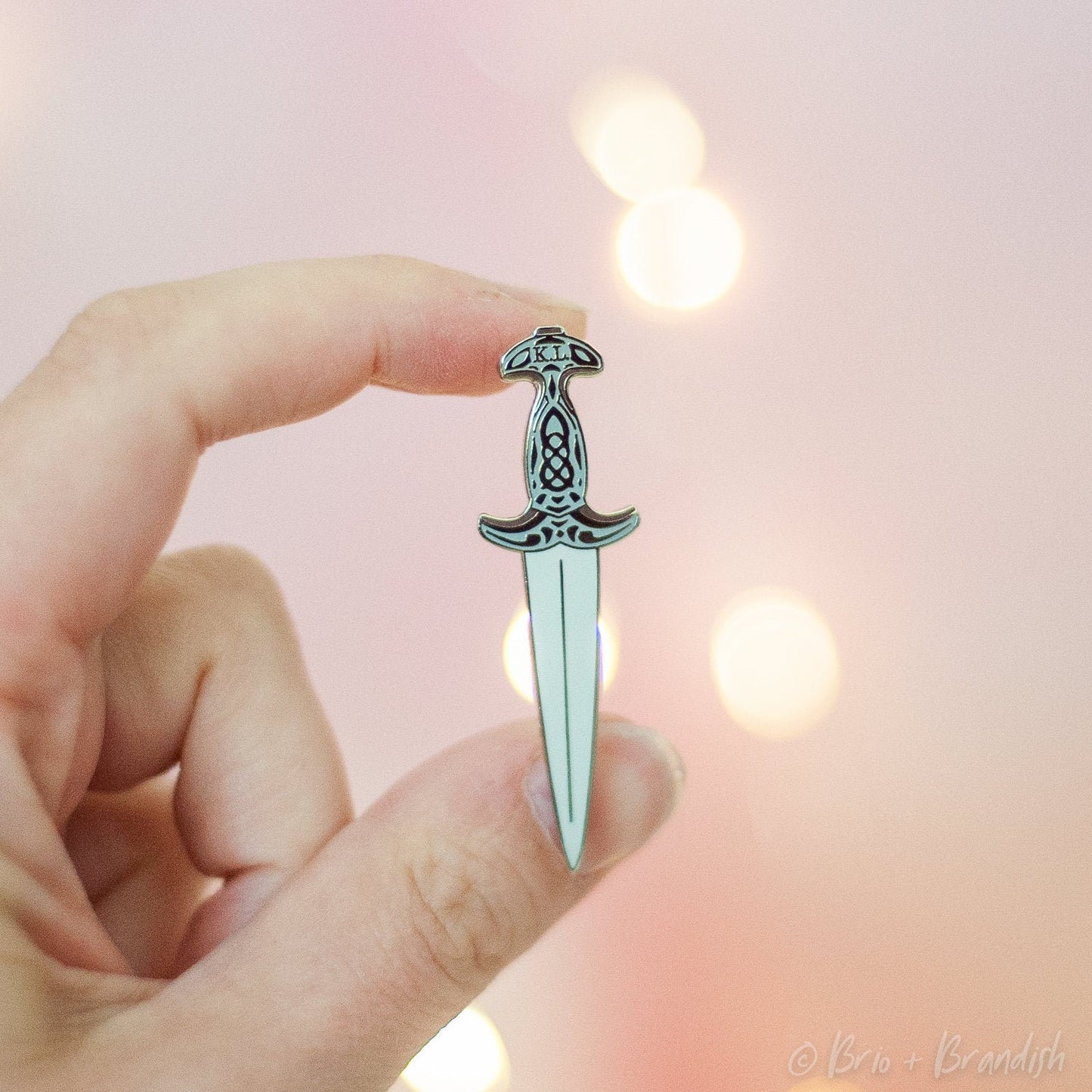 Kell's Dagger Enamel Pin