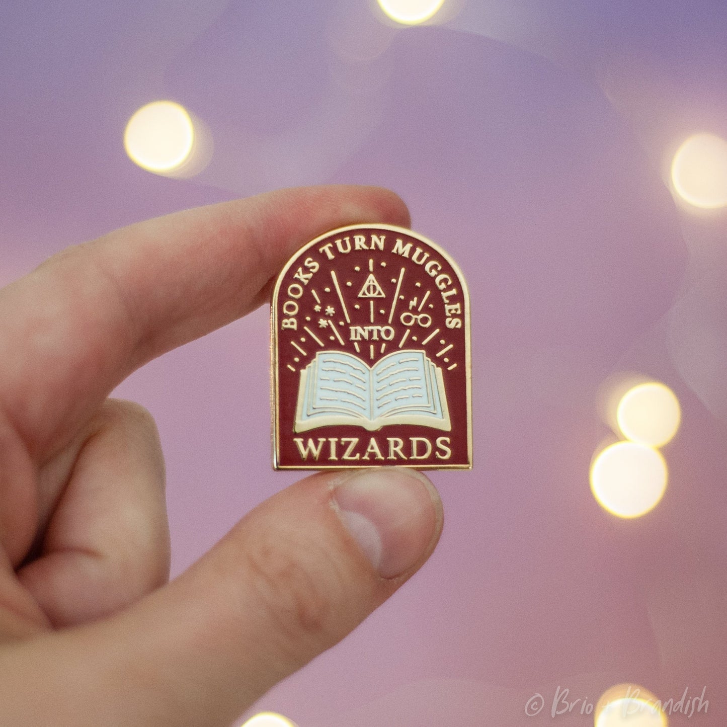 RED VARIANT - Wizard Enamel Pin