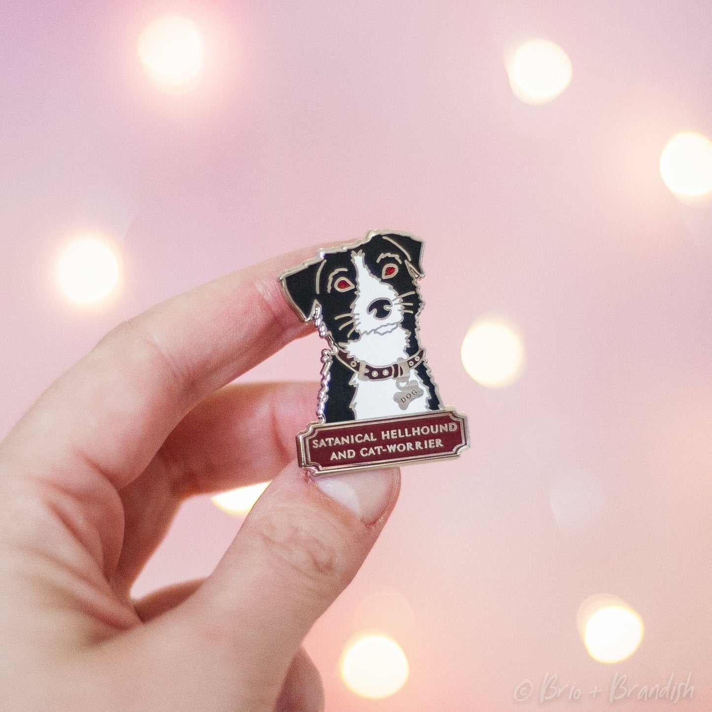 Hellhound Enamel Pin