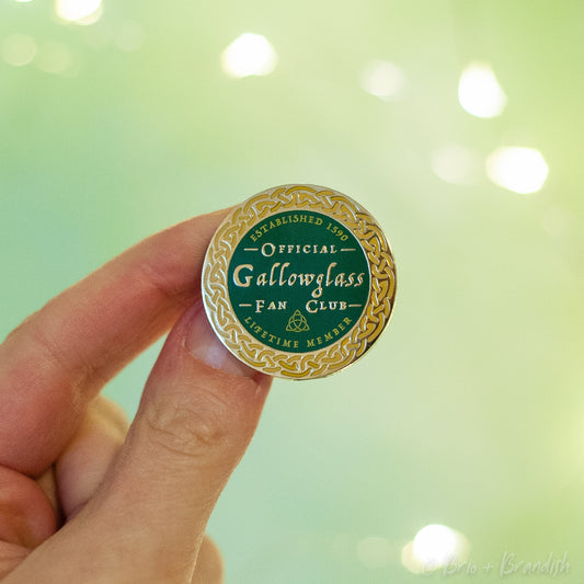 Gallowglass Fan Club Enamel Pin