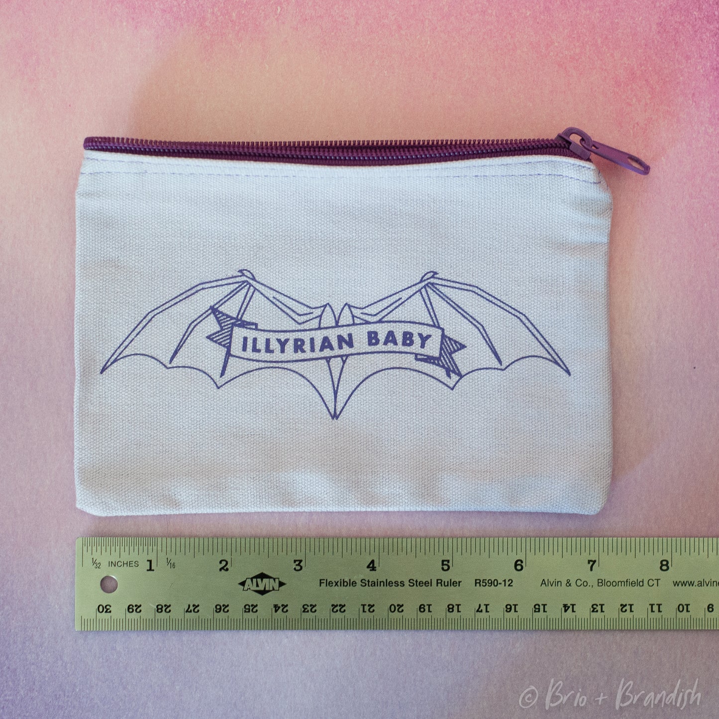 Illyrian Baby Zipper Pouch