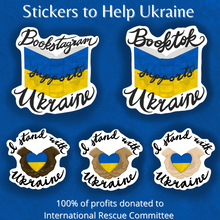 Load image into Gallery viewer, Stickers to Help Ukraine