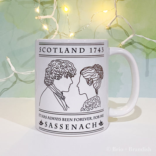 Jamie and Claire 11oz Mug