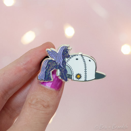 Jelly Jubilee and Sunball Hat Enamel Pin