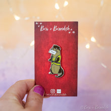 Load image into Gallery viewer, Messenger Otter Enamel Pin