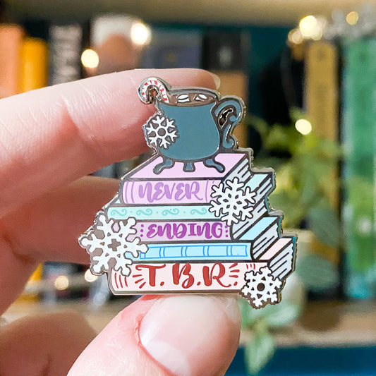 Never Ending TBR Enamel Pin