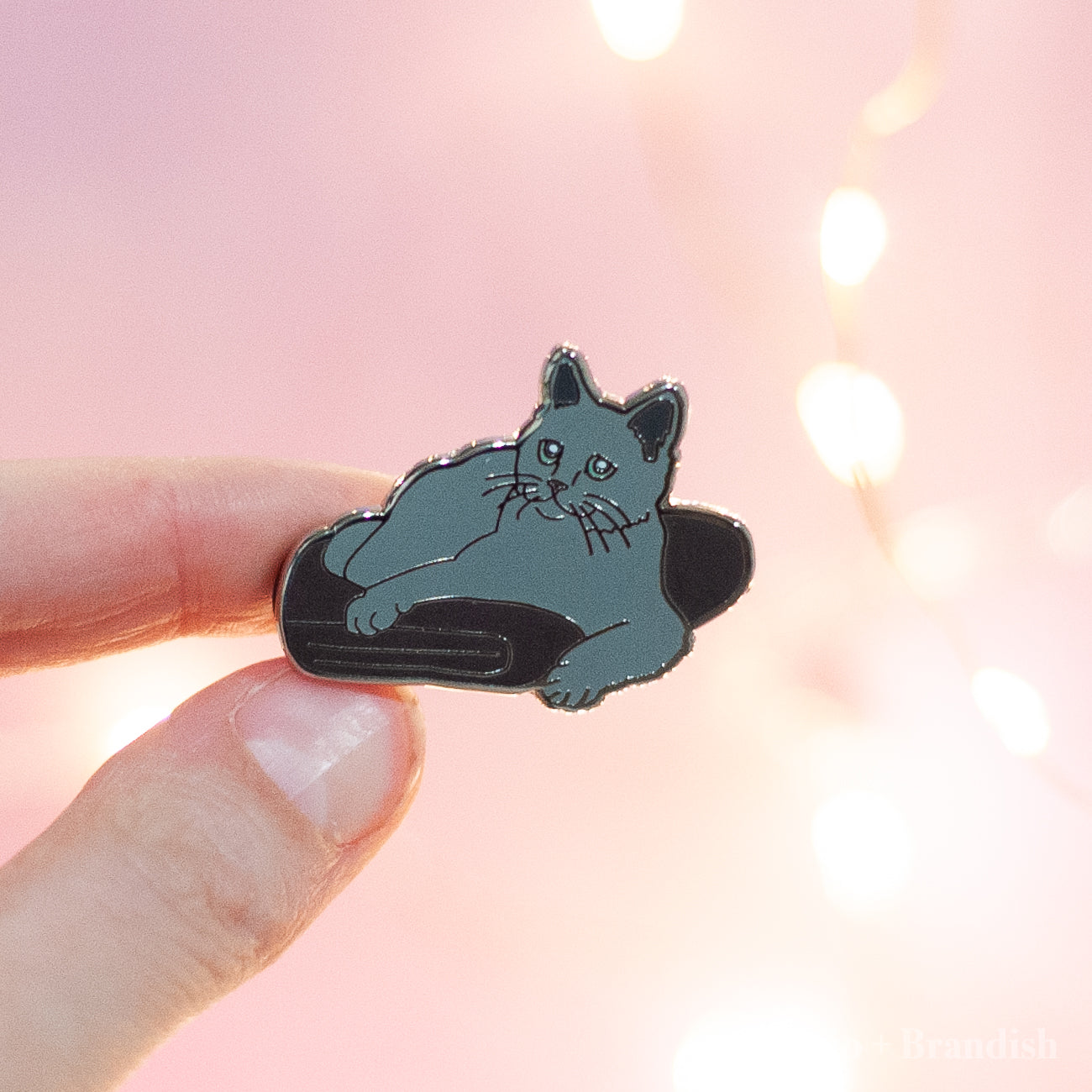 Adso Enamel Pin