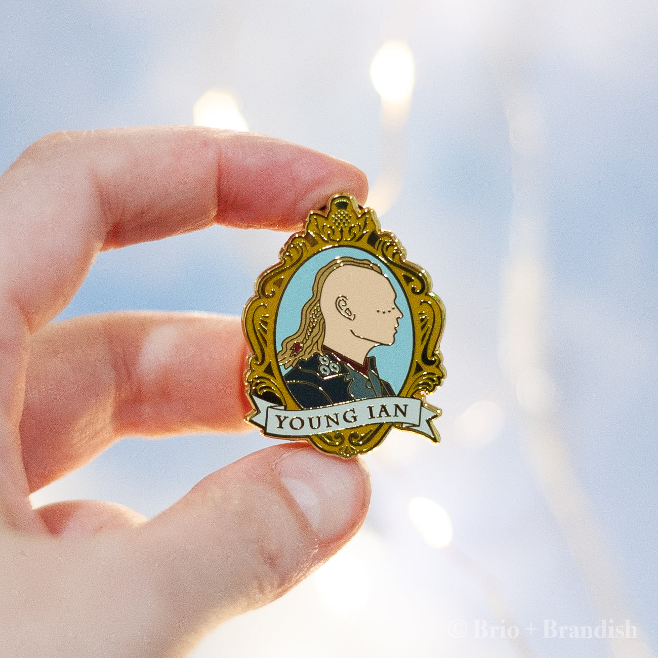 Young Ian Enamel Pin