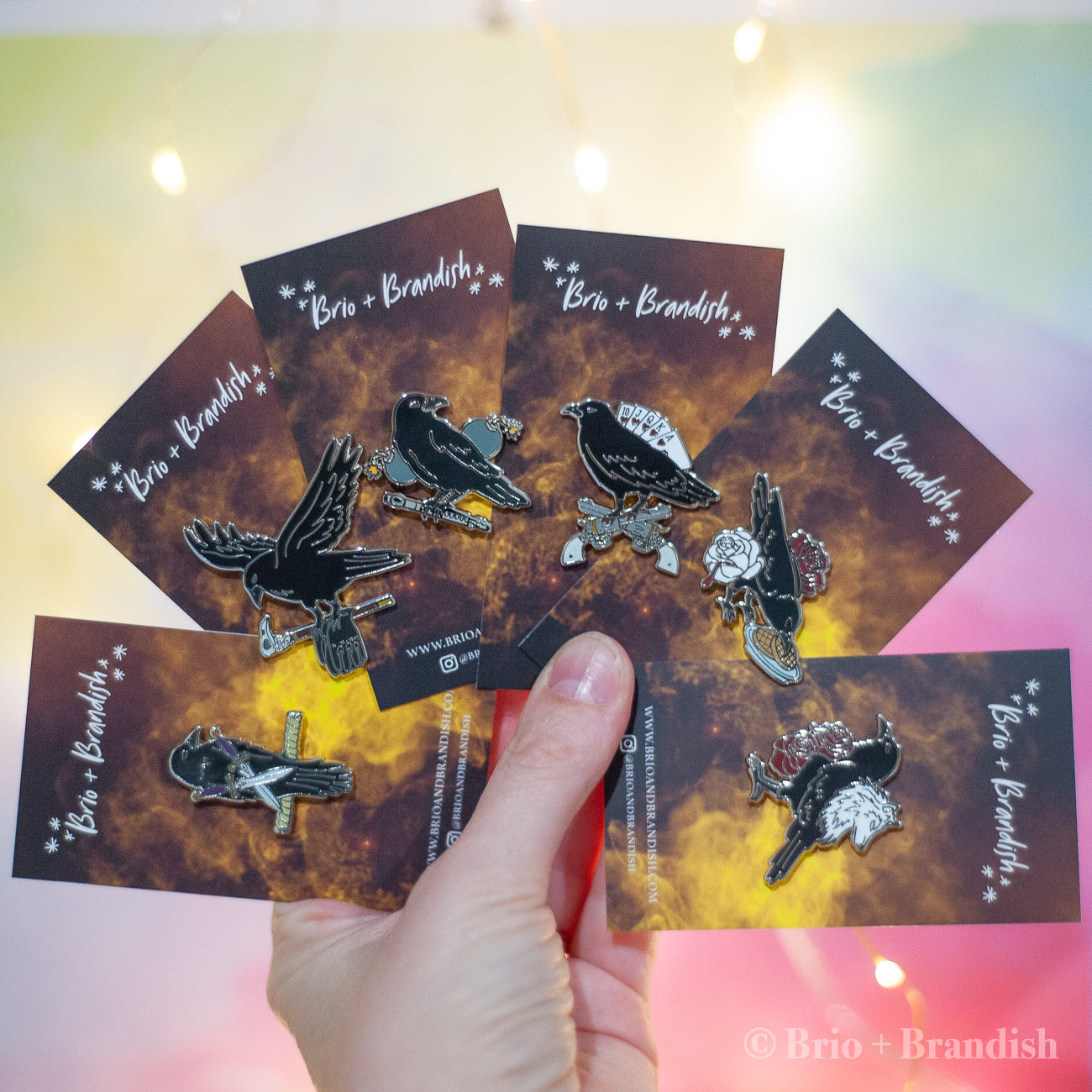 Six of Crows Pin Set (NO PIN HOOP)