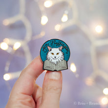 Load image into Gallery viewer, Sir Fluffington Silas SoT Enamel Pin
