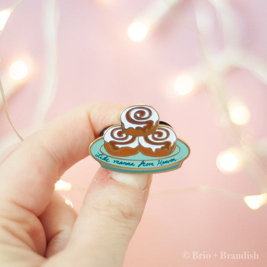 Sticky Buns Enamel Pin